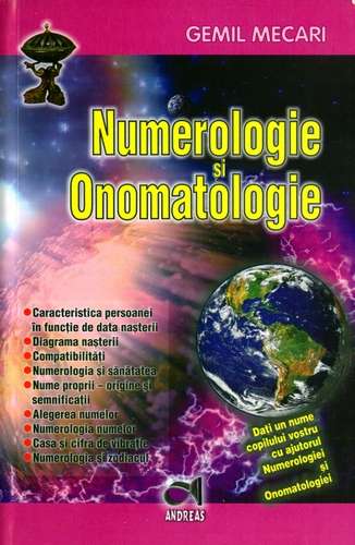 Gemil Mecari - Numerologie şi onomatologie