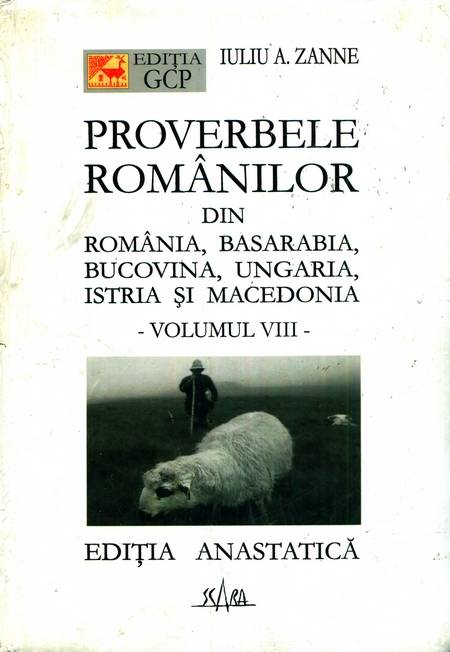 Iuliu Zanne - Proverbele românilor (vol. 8)