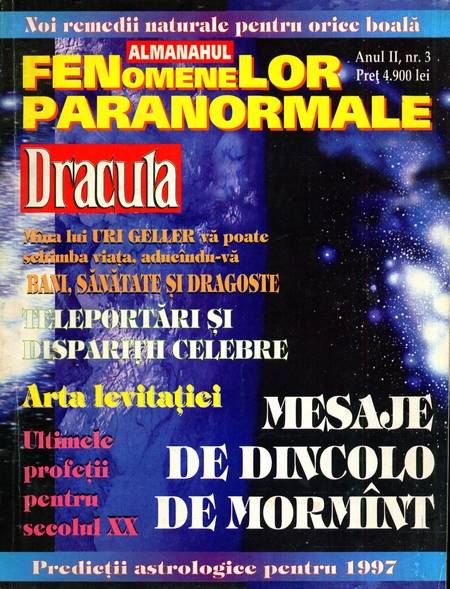 Almanahul Fenomenelor Paranormale - Anul II, Nr. 3