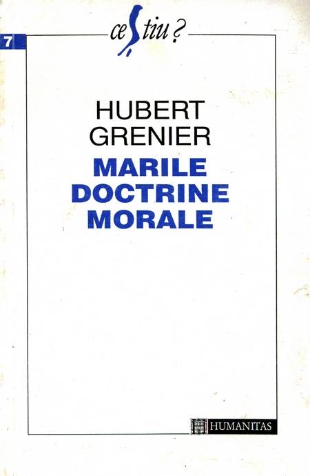 Hubert Grenier - Marile doctrine morale