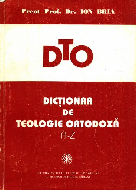 Ion Bria - Dicționar de teologie ortodoxă