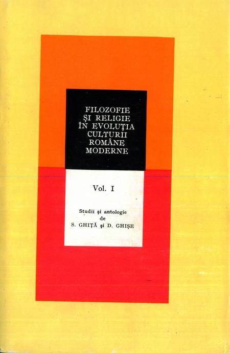 D. Ghișe - Filozofie și religie în evoluția culturii române, V1