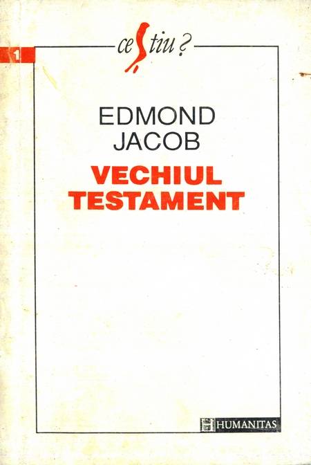 Edmond Jacob - Vechiul Testament