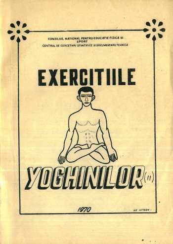 Consiliul pentru educaţie fizică (1970) - Exerciţiile yoghinilor